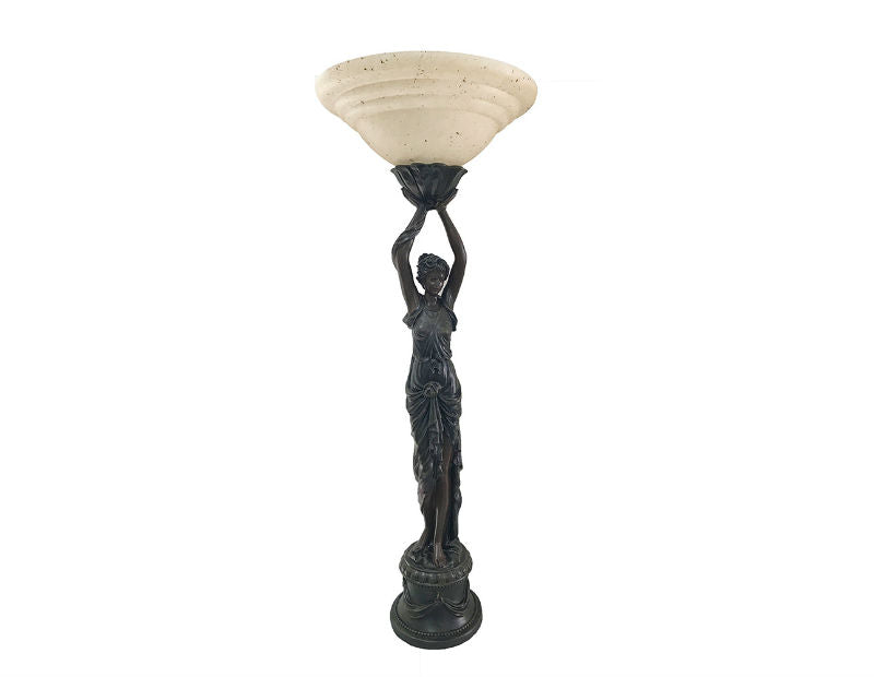 Egyptian Goddess Art Deco Table Lamp